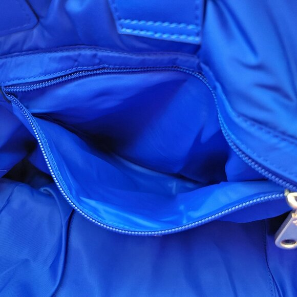 Tory Burch Ella Puffer Tote Nautical Blue - Picture 7 of 12
